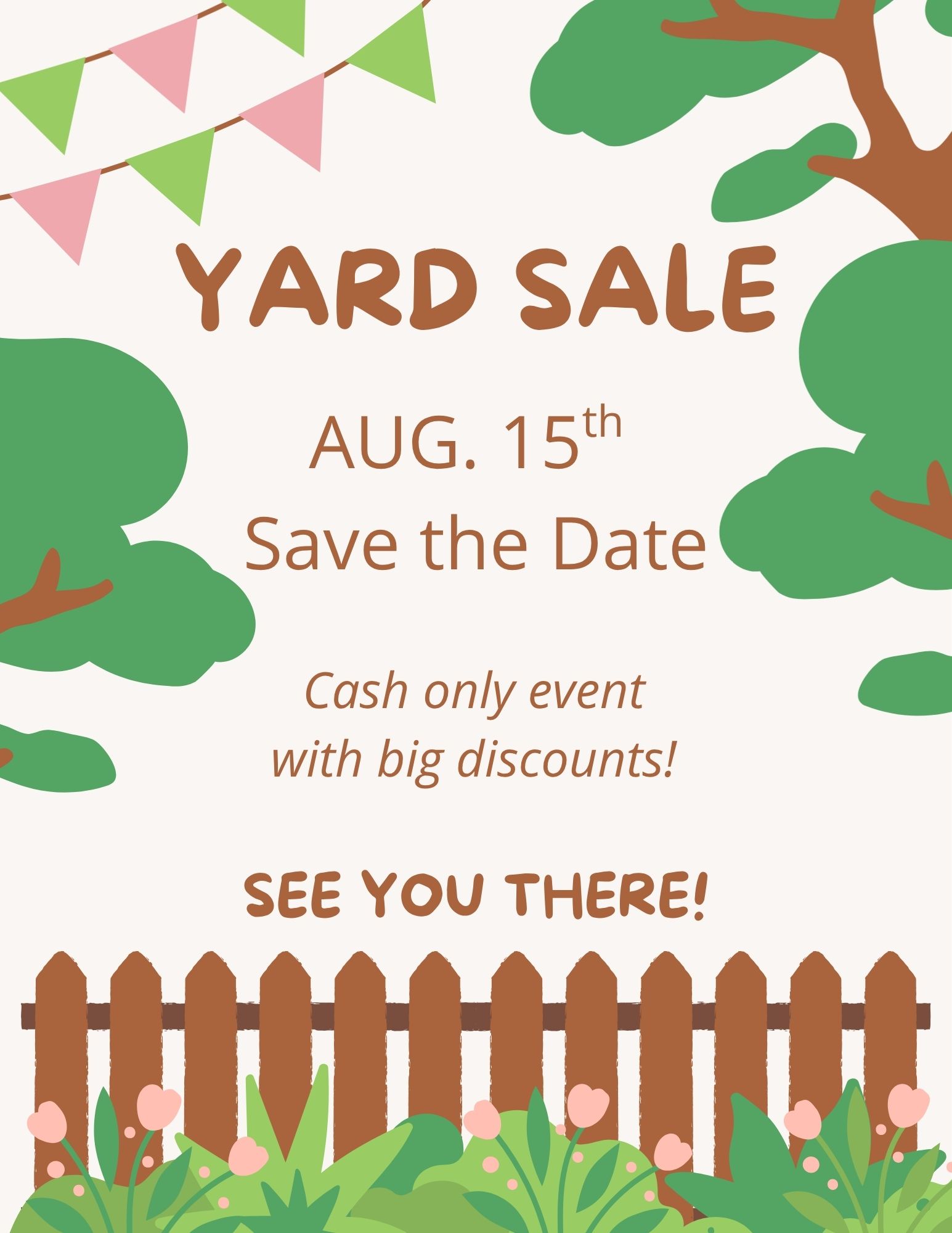 22nd Annual Yard Sale